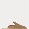 Khaki Men’s Ralph Lauren Cevio Suede Mule Casual Shoes Khaki Men’s Ralph Lauren Cevio Suede Mule Casual Shoes