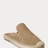 Khaki Men’s Ralph Lauren Cevio Suede Mule Casual Shoes Khaki Men’s Ralph Lauren Cevio Suede Mule Casual Shoes