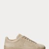 Khaki Men’s Ralph Lauren Heritage Court II Suede Sneakers Khaki Men’s Ralph Lauren Heritage Court II Suede Sneakers