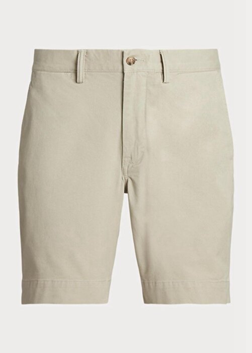 Khaki Men’s Ralph Lauren Stretch Straight Fit Chino Shorts Khaki Men’s Ralph Lauren Stretch Straight Fit Chino Shorts