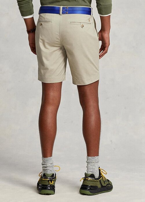 Khaki Men’s Ralph Lauren Stretch Straight Fit Chino Shorts Khaki Men’s Ralph Lauren Stretch Straight Fit Chino Shorts
