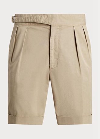 Khaki Men’s Ralph Lauren Tailored Stretch Chino Shorts Khaki Men’s Ralph Lauren Tailored Stretch Chino Shorts