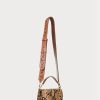 Khaki Women’s Ralph Lauren Faux-Snakeskin Small Tayler Crossbody Bags Khaki Women’s Ralph Lauren Faux-Snakeskin Small Tayler Crossbody Bags