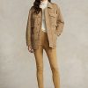 Khaki Women’s Ralph Lauren Lambskin Suede Leggings Khaki Women’s Ralph Lauren Lambskin Suede Leggings