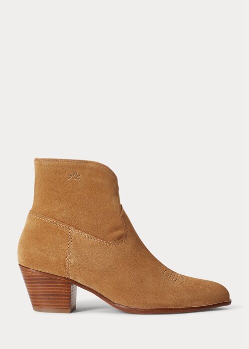 Khaki Women’s Ralph Lauren Lucille Suede Boots Khaki Women’s Ralph Lauren Lucille Suede Boots