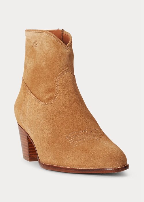 Khaki Women’s Ralph Lauren Lucille Suede Boots Khaki Women’s Ralph Lauren Lucille Suede Boots