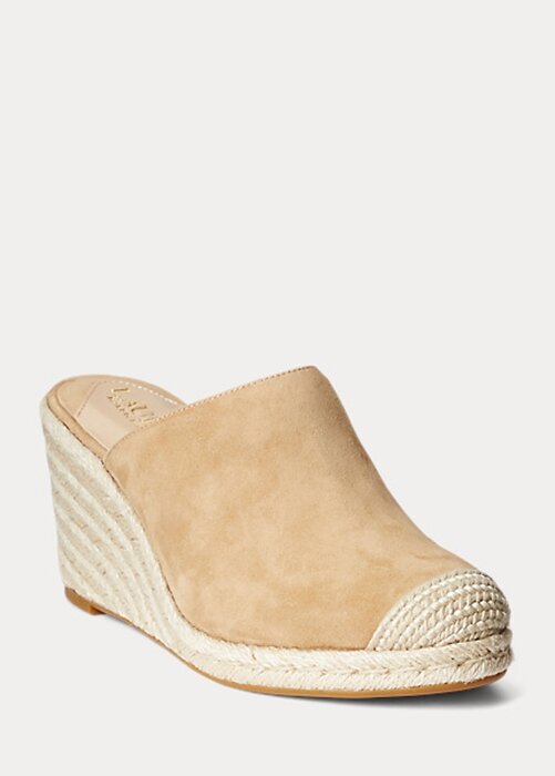 Khaki Women’s Ralph Lauren Pennie Suede Espadrille Khaki Women’s Ralph Lauren Pennie Suede Espadrille