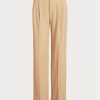 Khaki Women’s Ralph Lauren Pleated Wool-blend Twill Pants Khaki Women’s Ralph Lauren Pleated Wool-blend Twill Pants