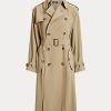 Khaki Women’s Ralph Lauren Twill Coats Khaki Women’s Ralph Lauren Twill Coats
