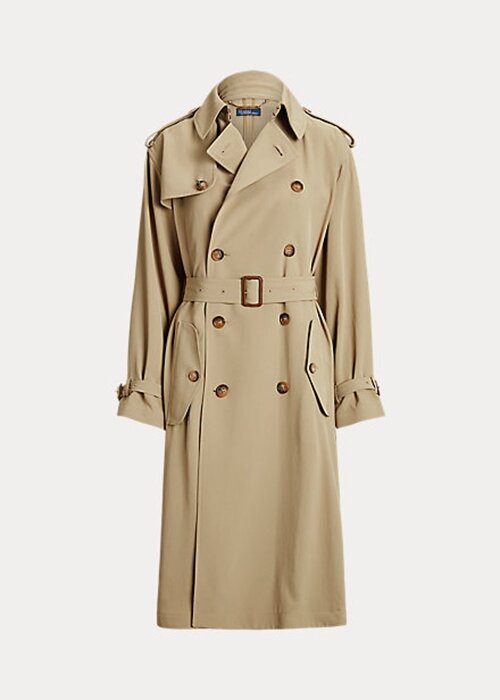 Khaki Women’s Ralph Lauren Twill Coats Khaki Women’s Ralph Lauren Twill Coats