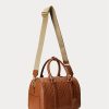 Lauren Tan/Buff Women’s Ralph Lauren Debossed Leather Medium Kaden Satchel Bags Lauren Tan/Buff Women’s Ralph Lauren Debossed Leather Medium Kaden Satchel Bags