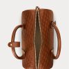 Lauren Tan/Buff Women’s Ralph Lauren Debossed Leather Medium Kaden Satchel Bags Lauren Tan/Buff Women’s Ralph Lauren Debossed Leather Medium Kaden Satchel Bags