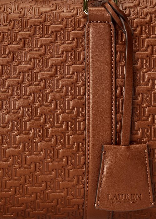 Lauren Tan/Buff Women’s Ralph Lauren Debossed Leather Medium Kaden Satchel Bags Lauren Tan/Buff Women’s Ralph Lauren Debossed Leather Medium Kaden Satchel Bags