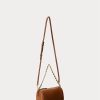 Lauren Tan Women’s Ralph Lauren Nappa Leather Small Emelia Shoulder Bags Lauren Tan Women’s Ralph Lauren Nappa Leather Small Emelia Shoulder Bags