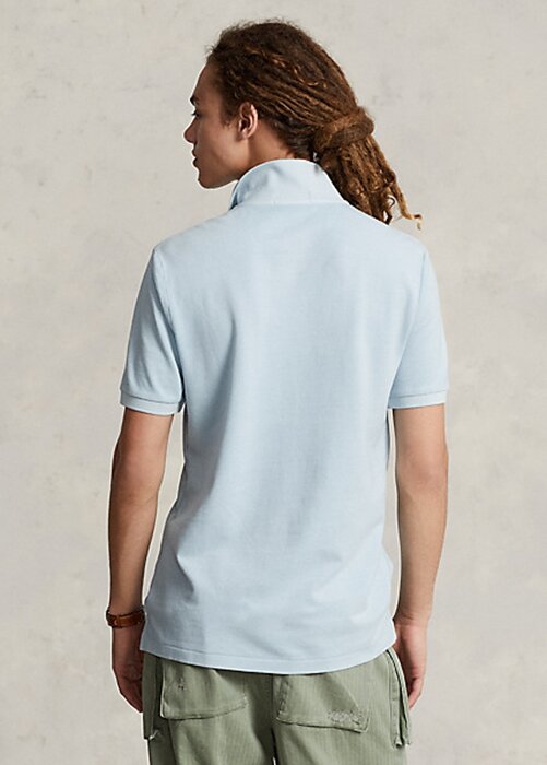 Light Blue Men’s Ralph Lauren RL Origin Polo Shirts Light Blue Men’s Ralph Lauren RL Origin Polo Shirts