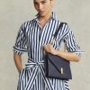 Midnight Navy Women’s Ralph Lauren Polo ID Leather Envelope Chain Crossbody Bags Midnight Navy Women’s Ralph Lauren Polo ID Leather Envelope Chain Crossbody Bags