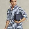 Midnight Navy Women’s Ralph Lauren Polo ID Leather Saddle Bags Midnight Navy Women’s Ralph Lauren Polo ID Leather Saddle Bags