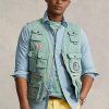 Mint Men’s Ralph Lauren Chino Utility Vest Mint Men’s Ralph Lauren Chino Utility Vest