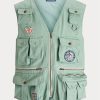 Mint Men’s Ralph Lauren Chino Utility Vest Mint Men’s Ralph Lauren Chino Utility Vest