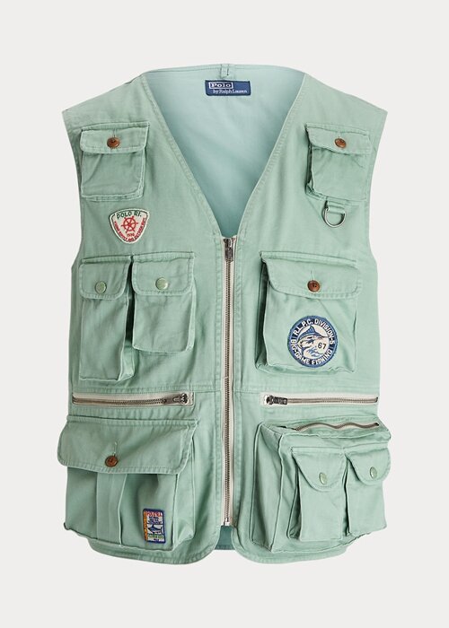 Mint Men’s Ralph Lauren Chino Utility Vest Mint Men’s Ralph Lauren Chino Utility Vest