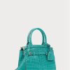 Mint Women’s Ralph Lauren Alligator Mini Rl50 Handbag Mint Women’s Ralph Lauren Alligator Mini Rl50 Handbag
