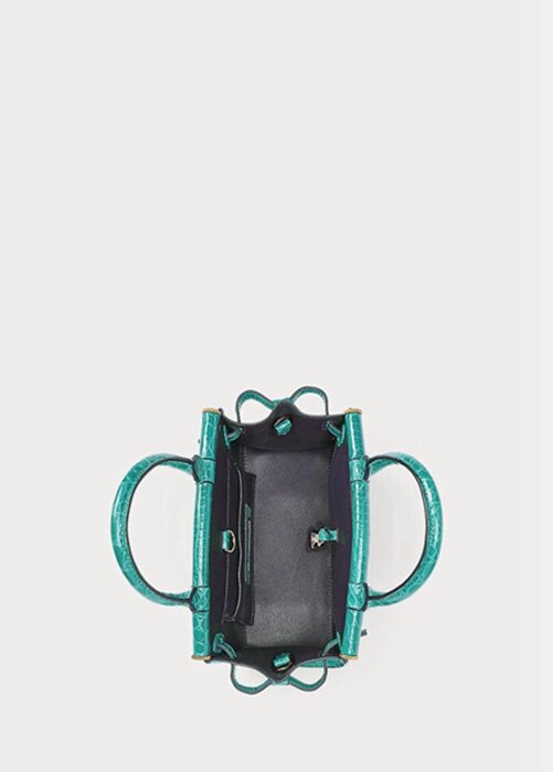 Mint Women’s Ralph Lauren Alligator Mini Rl50 Handbag Mint Women’s Ralph Lauren Alligator Mini Rl50 Handbag