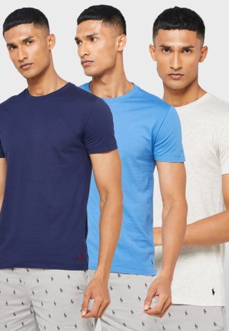 Multicolor Men’s Ralph Lauren 3 Pack Assorted Crew Neck T Shirts Multicolor Men’s Ralph Lauren 3 Pack Assorted Crew Neck T Shirts