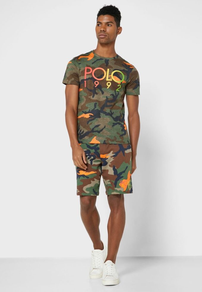 Multicolor Men’s Ralph Lauren Camo Crew Neck T Shirts Multicolor Men’s Ralph Lauren Camo Crew Neck T Shirts