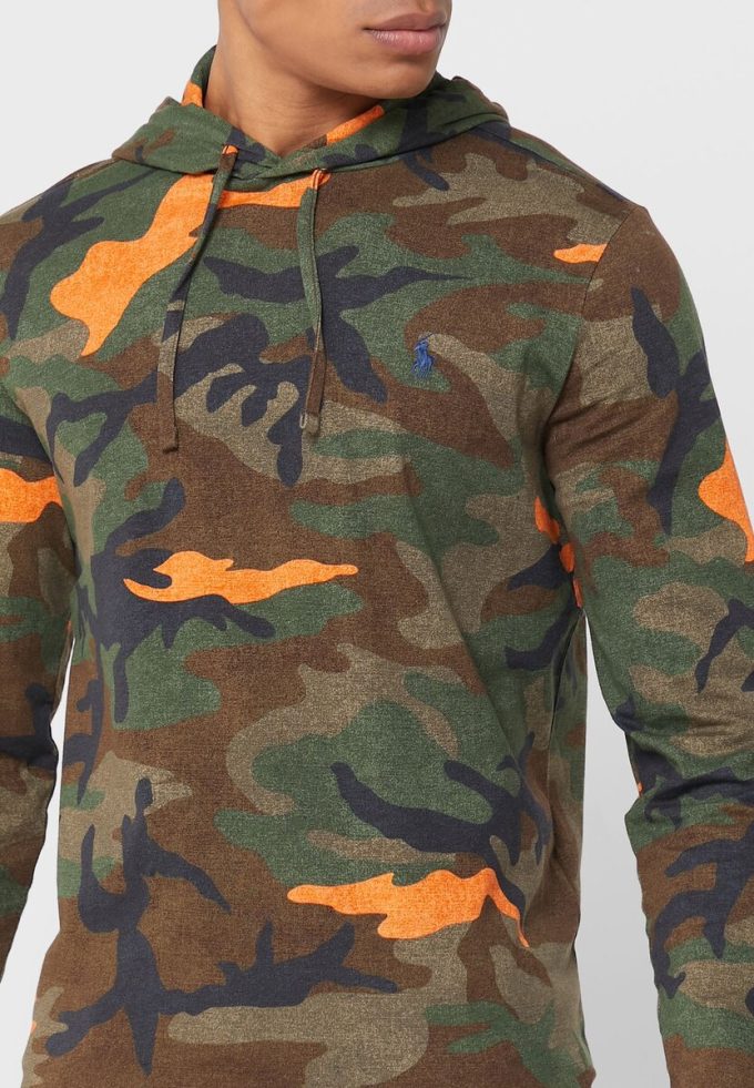 Multicolor Men’s Ralph Lauren Camo Hoodie Multicolor Men’s Ralph Lauren Camo Hoodie