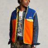 Multicolor Men’s Ralph Lauren Color-Blocked Brushed Fleece Vest Multicolor Men’s Ralph Lauren Color-Blocked Brushed Fleece Vest