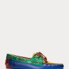 Multicolor Men’s Ralph Lauren Merton Color-Blocked Leather Casual Shoes Multicolor Men’s Ralph Lauren Merton Color-Blocked Leather Casual Shoes