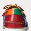 Multicolor Men’s Ralph Lauren Merton Color-Blocked Leather Casual Shoes Multicolor Men’s Ralph Lauren Merton Color-Blocked Leather Casual Shoes