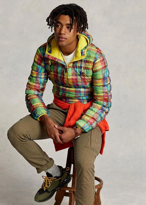 Multicolor Men’s Ralph Lauren Plaid Packable Water-repellent Jackets Multicolor Men’s Ralph Lauren Plaid Packable Water-repellent Jackets