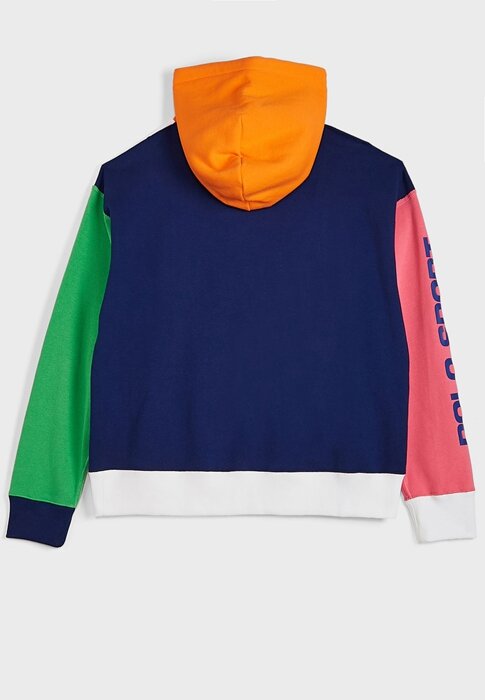 Multicolor Women’s Ralph Lauren Color Block Pocket Detail Hoodie Multicolor Women’s Ralph Lauren Color Block Pocket Detail Hoodie