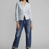 Multicolor Women’s Ralph Lauren Floral-Embroidered Cotton Blouse Shirts Multicolor Women’s Ralph Lauren Floral-Embroidered Cotton Blouse Shirts