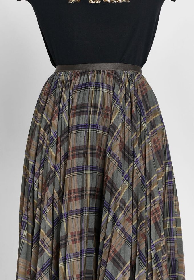 Multicolor Women’s Ralph Lauren Pleated High Waist Skirts Multicolor Women’s Ralph Lauren Pleated High Waist Skirts