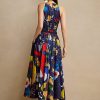 Multicolor Women’s Ralph Lauren Renshaw Print Cotton Satin Day Dress Multicolor Women’s Ralph Lauren Renshaw Print Cotton Satin Day Dress
