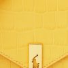 Mustard Women’s Ralph Lauren Polo ID Croc-Embossed Chain Wallets Mustard Women’s Ralph Lauren Polo ID Croc-Embossed Chain Wallets