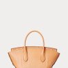 Natural Women’s Ralph Lauren Studded Vachetta Medium Bellport Satchel Bags Natural Women’s Ralph Lauren Studded Vachetta Medium Bellport Satchel Bags
