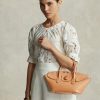 Natural Women’s Ralph Lauren Studded Vachetta Medium Bellport Satchel Bags Natural Women’s Ralph Lauren Studded Vachetta Medium Bellport Satchel Bags