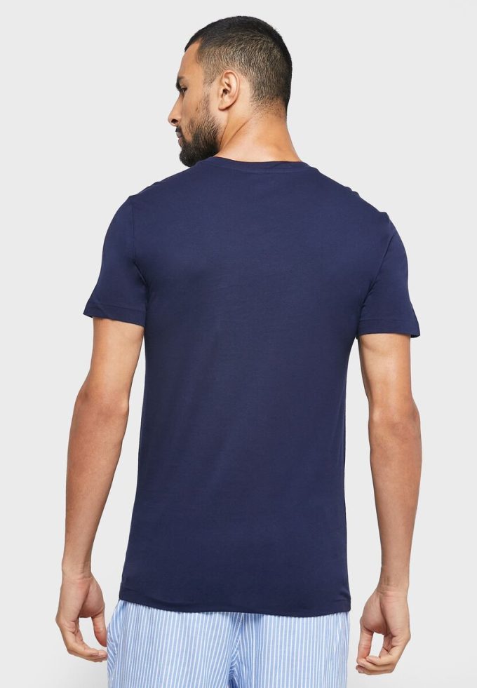 Navy Men’s Ralph Lauren 3 Pack Assorted Crew Neck T Shirts Navy Men’s Ralph Lauren 3 Pack Assorted Crew Neck T Shirts