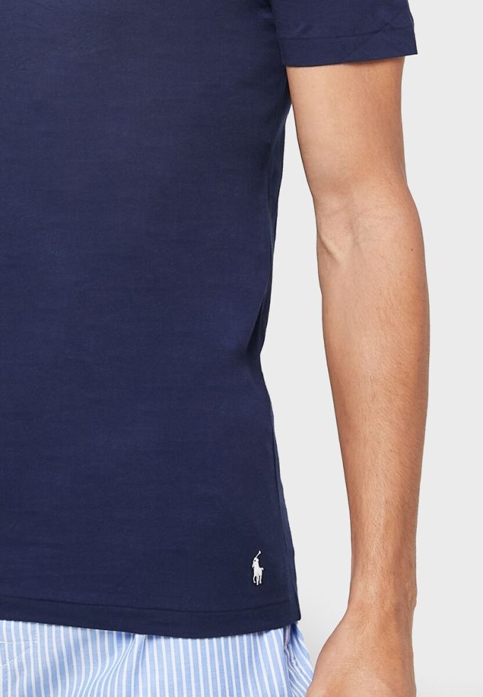 Navy Men’s Ralph Lauren 3 Pack Assorted Crew Neck T Shirts Navy Men’s Ralph Lauren 3 Pack Assorted Crew Neck T Shirts