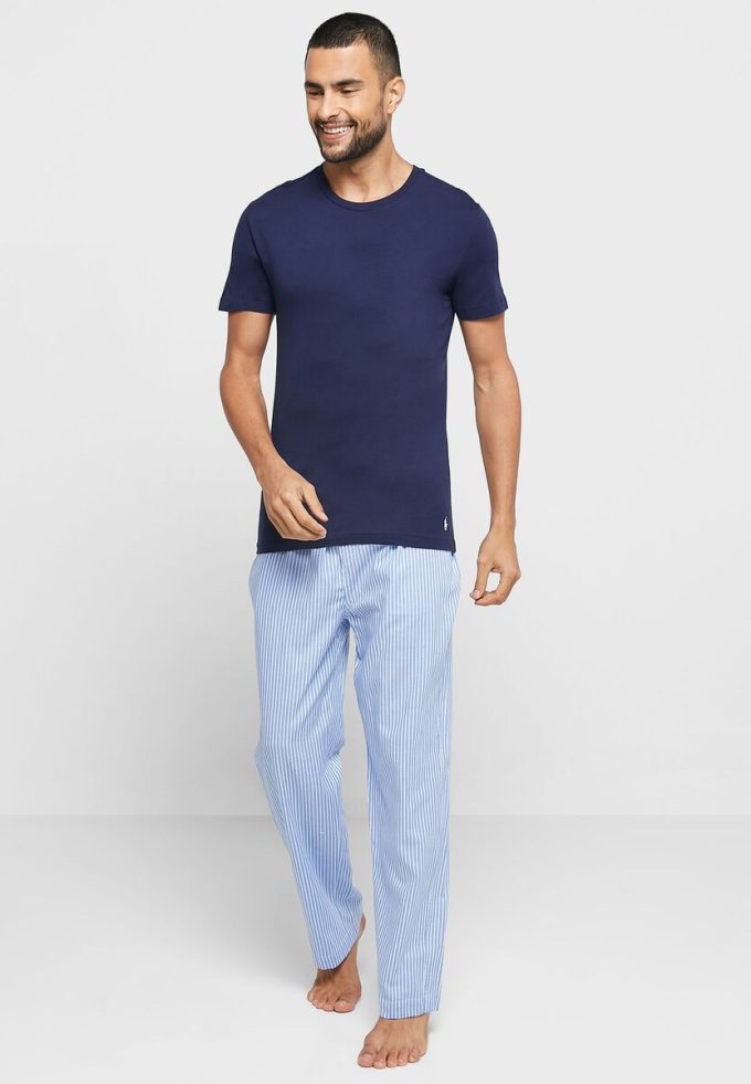 Navy Men’s Ralph Lauren 3 Pack Assorted Crew Neck T Shirts Navy Men’s Ralph Lauren 3 Pack Assorted Crew Neck T Shirts