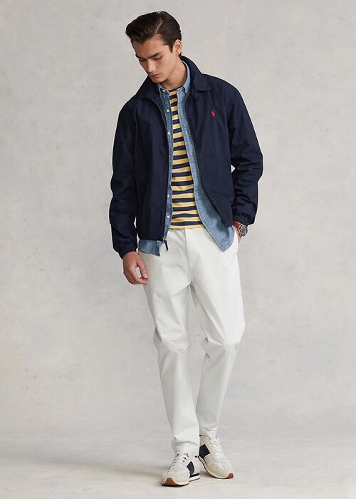 Navy Men’s Ralph Lauren Bayport Poplin Jackets Navy Men’s Ralph Lauren Bayport Poplin Jackets