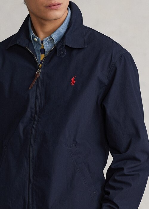 Navy Men’s Ralph Lauren Bayport Poplin Jackets Navy Men’s Ralph Lauren Bayport Poplin Jackets