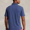 Navy Men’s Ralph Lauren Classic Fit Cotton-Linen Polo Shirts Navy Men’s Ralph Lauren Classic Fit Cotton-Linen Polo Shirts