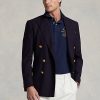 Navy Men’s Ralph Lauren Classic Fit Crest Mesh Polo Shirts Navy Men’s Ralph Lauren Classic Fit Crest Mesh Polo Shirts