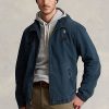 Navy Men’s Ralph Lauren Denim Hooded Jackets Navy Men’s Ralph Lauren Denim Hooded Jackets