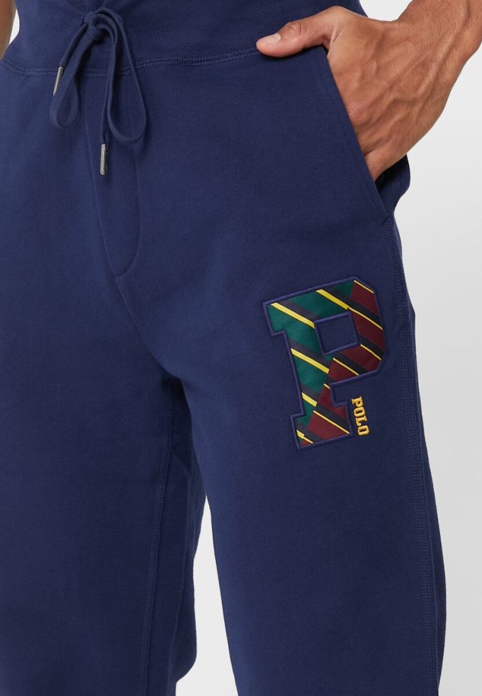 Navy Men’s Ralph Lauren Drawstring Cuffed Sweatpants Navy Men’s Ralph Lauren Drawstring Cuffed Sweatpants