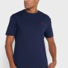 Navy Men’s Ralph Lauren Essential Crew Neck T Shirts Navy Men’s Ralph Lauren Essential Crew Neck T Shirts